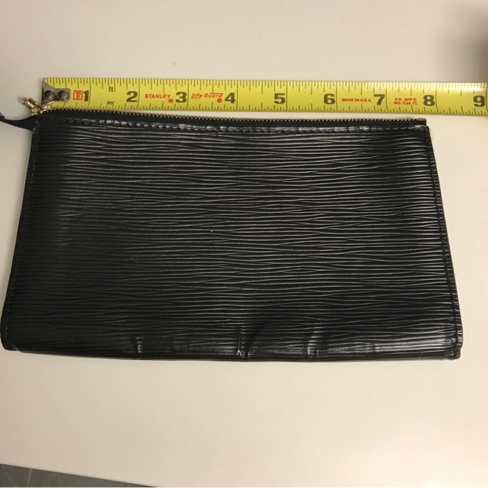 Louis Vuitton Black Epi Leather Wrislet